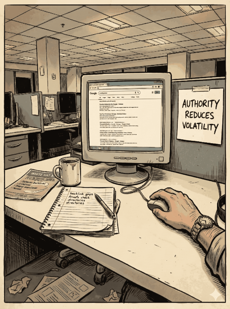 featuring a men analyzing authority and equity layer