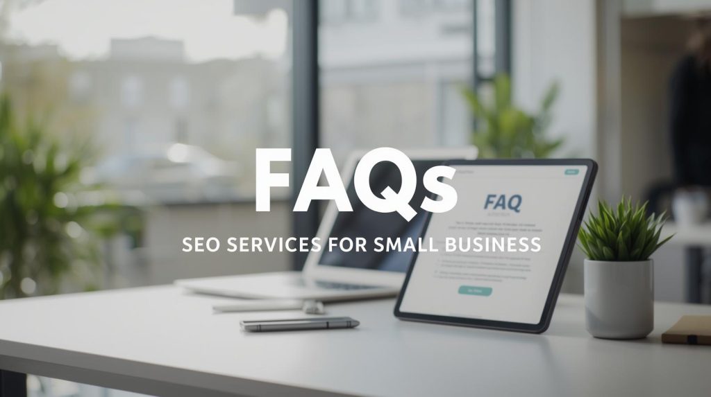 featuring SEO services for small business FAQs